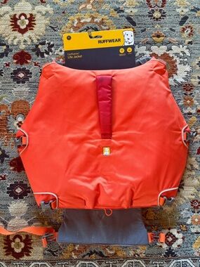 Ruffwear Confluence Life Jacket in Bright Orange